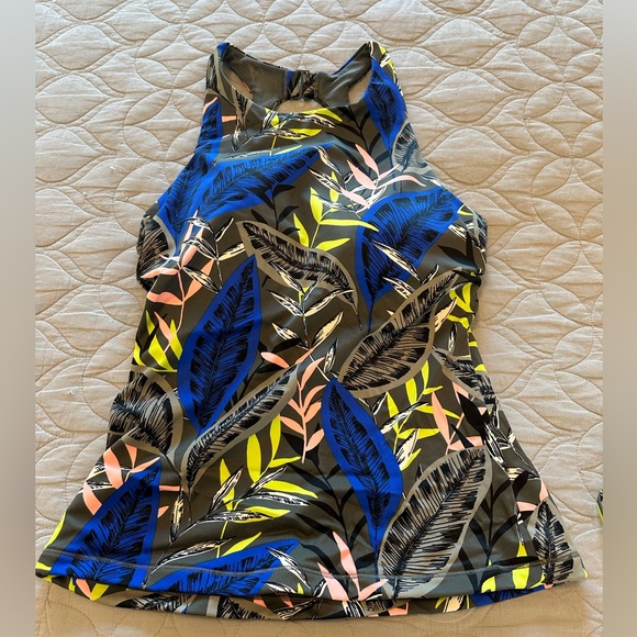 Athleta Tropical Print Tankini Set - Picture 3 of 8